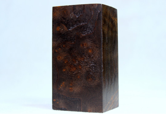 Stabilized Russian Olive Burl Wood Mod Block